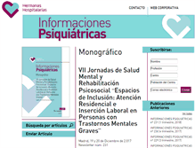 Tablet Screenshot of informacionespsiquiatricas.com